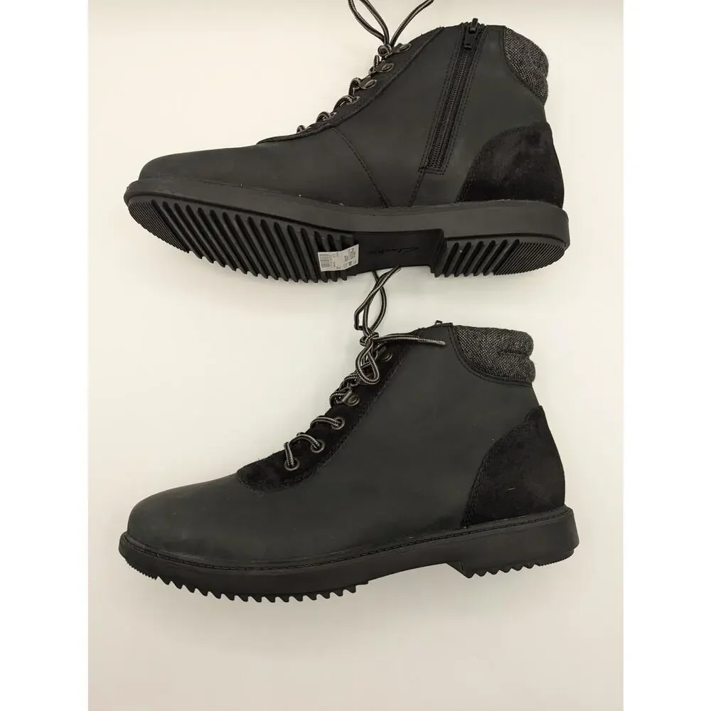 Clarks | Raisie Vita Boot Ankle Leather Zip Up & Tie | Sz 9.5 W - Picture 5 of 12